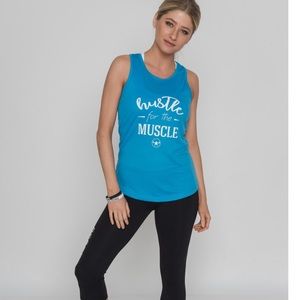 Hustle for the Muscle workout tank